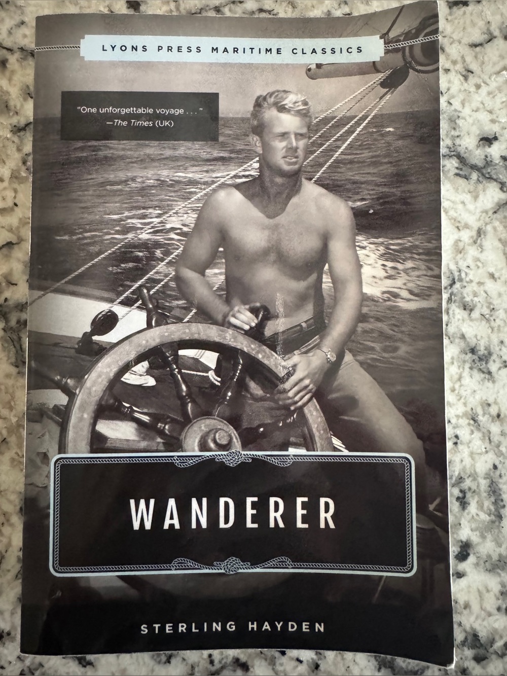 Wanderer by Sterling Hayden - An Autobiography- Vintage Maritime Paperback